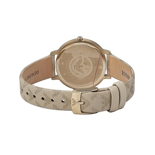 Emporio Armani Ladies Beige Watch - AR11042 - Image 2